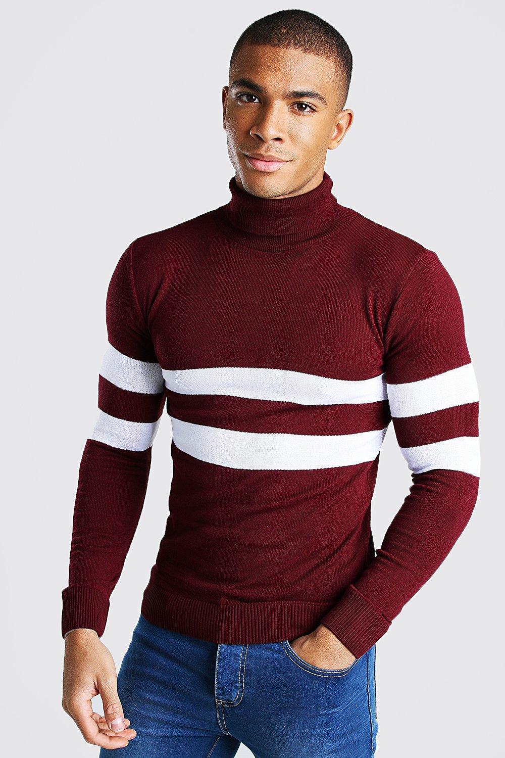 boohooman roll neck