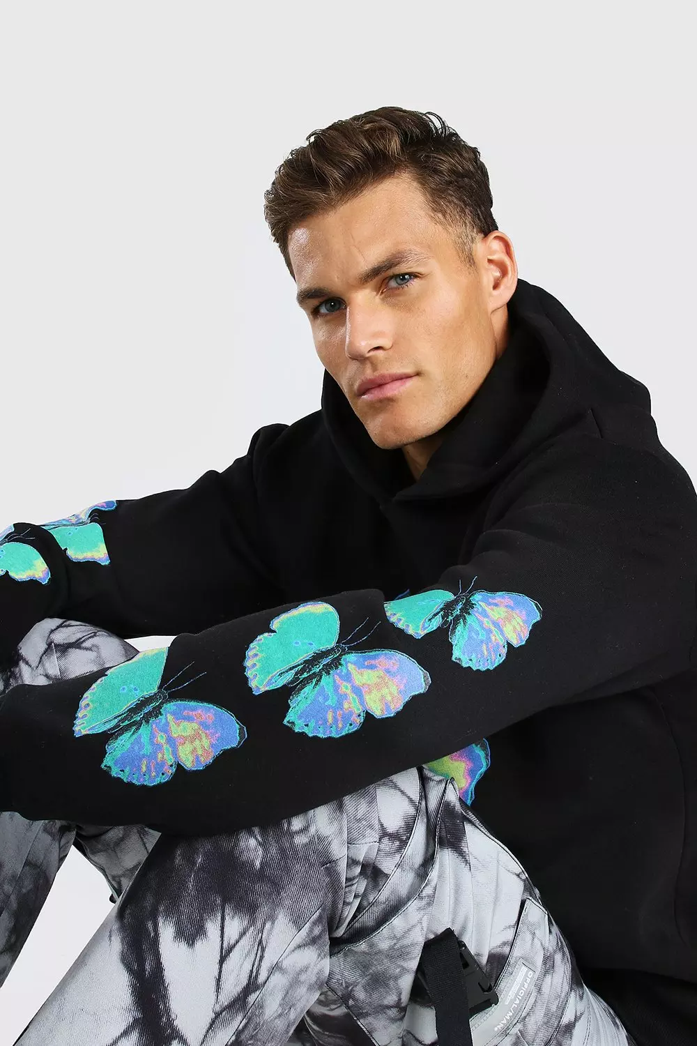 Butterfly sleeve hoodie new arrivals