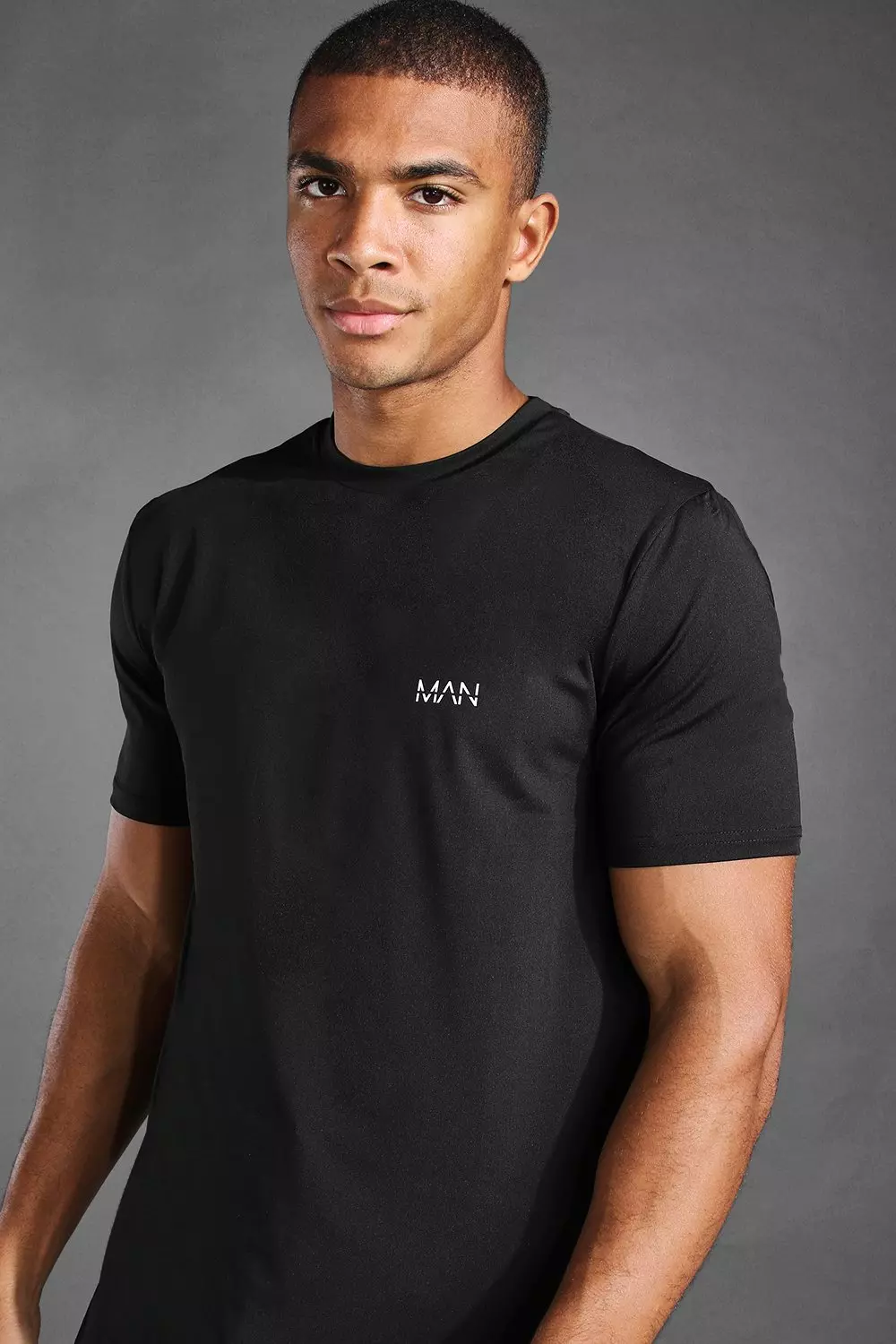 Regular Fit Pocket-detail T-shirt - Black - Men