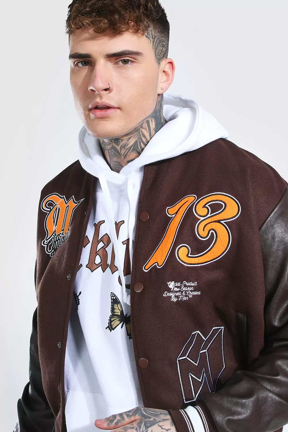 Varsity Bomber Jacket –