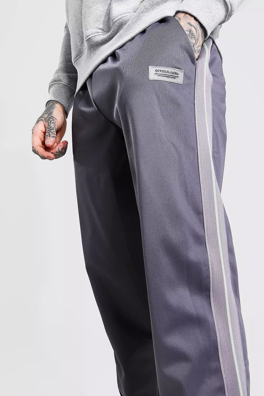 MAN Official Tricot Joggers With Side Tape