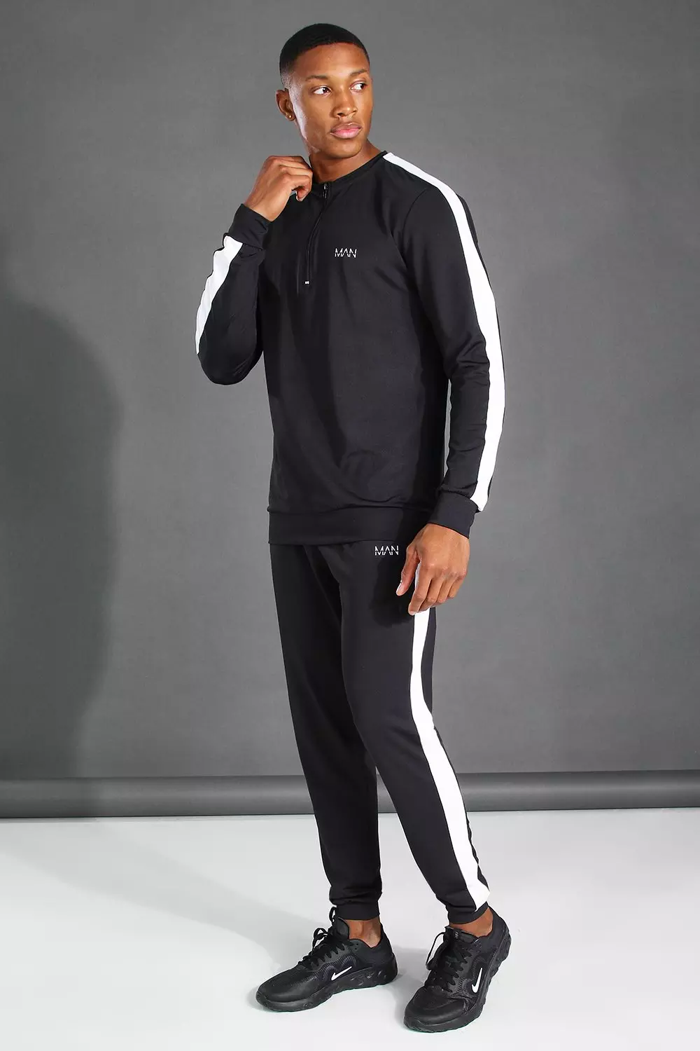 Side cheap stripe tracksuit