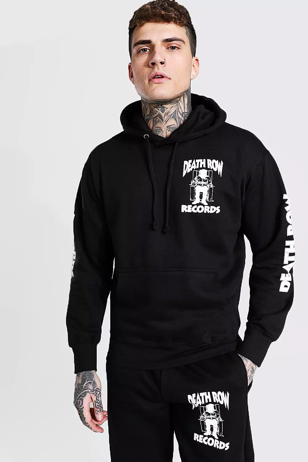 Death row records hoodie boohoo new arrivals