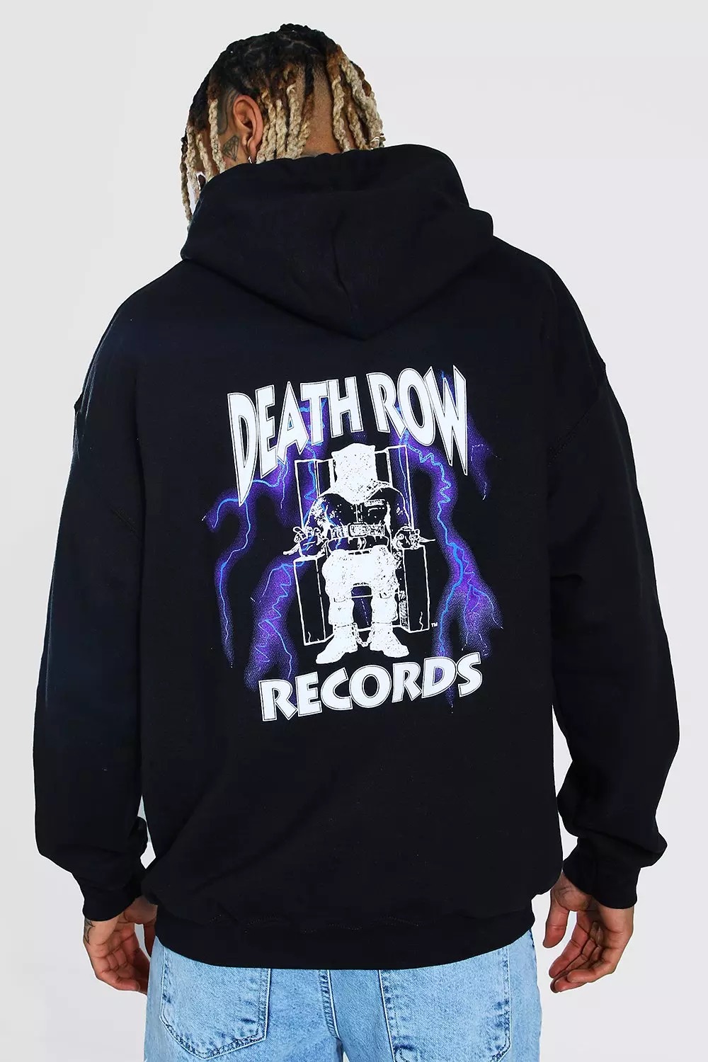 Boohooman death best sale row hoodie