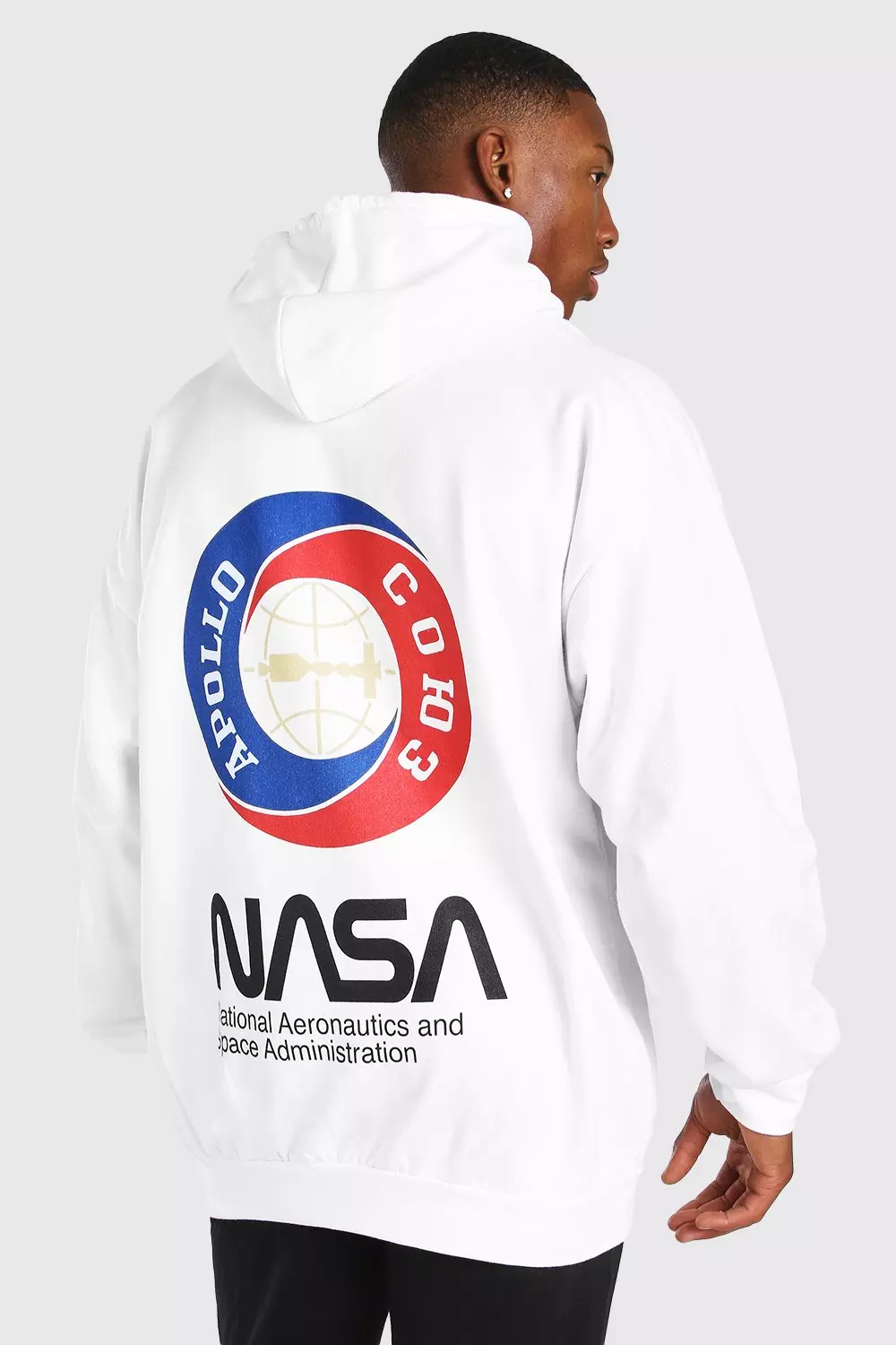 Oversized nasa outlet hoodie