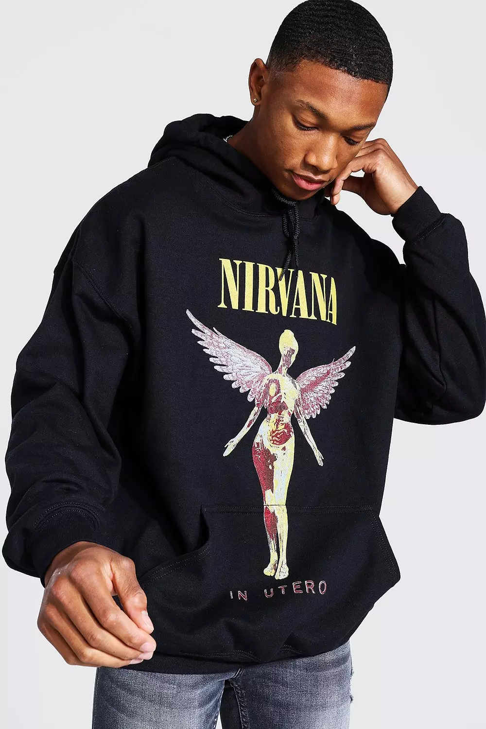 Nirvana oversized hoodie new arrivals