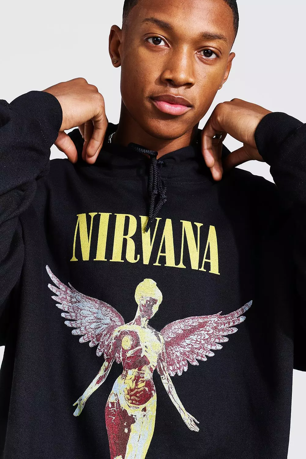 Oversized nirvana hoodie new arrivals