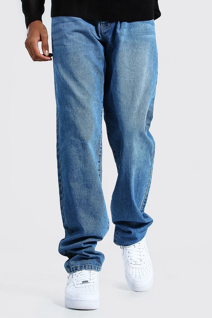 Agent Hovedkvarter lastbil Tall Relaxed Fit Jean | boohooMAN USA