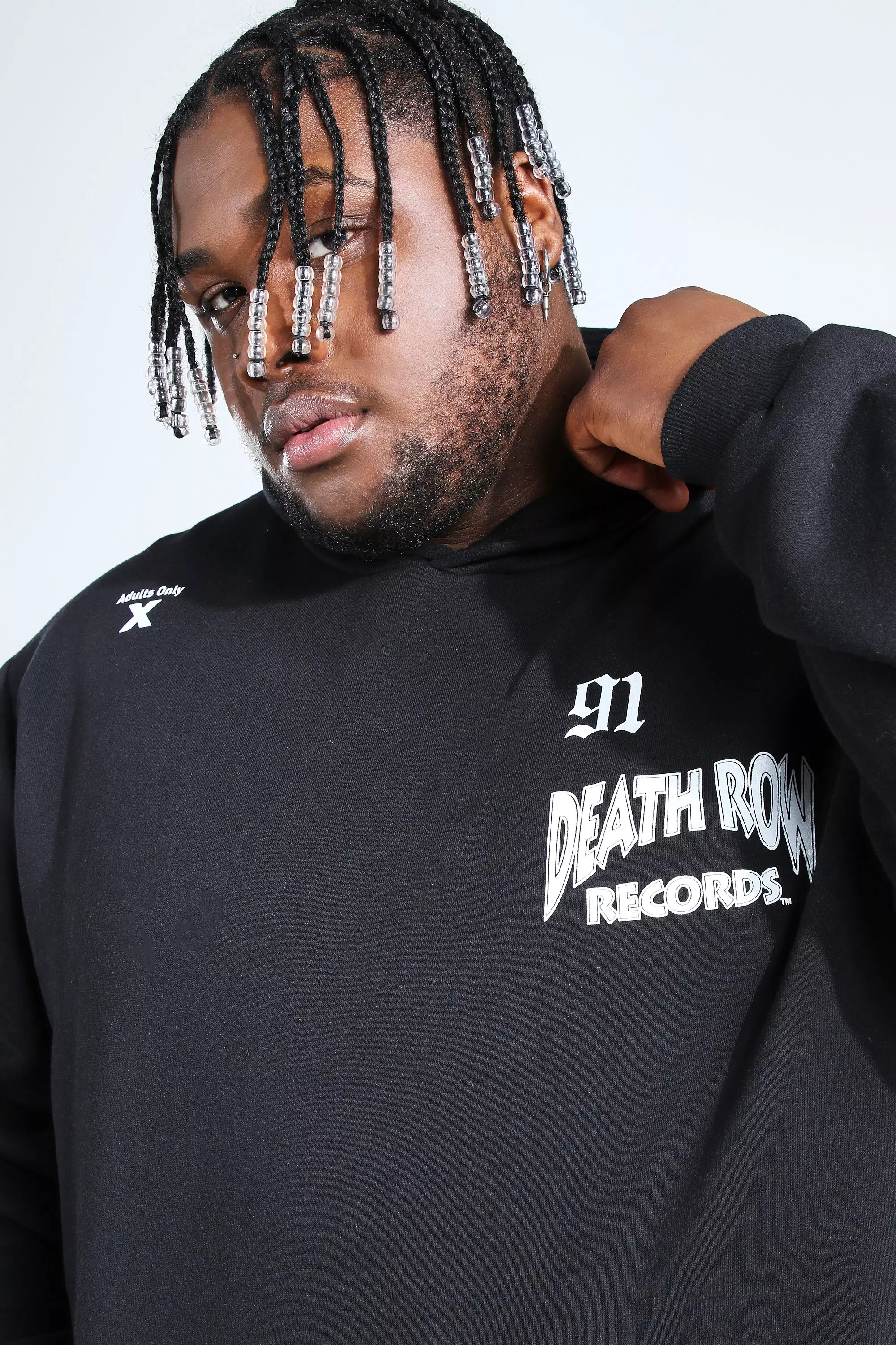 Boohooman death row cheap hoodie