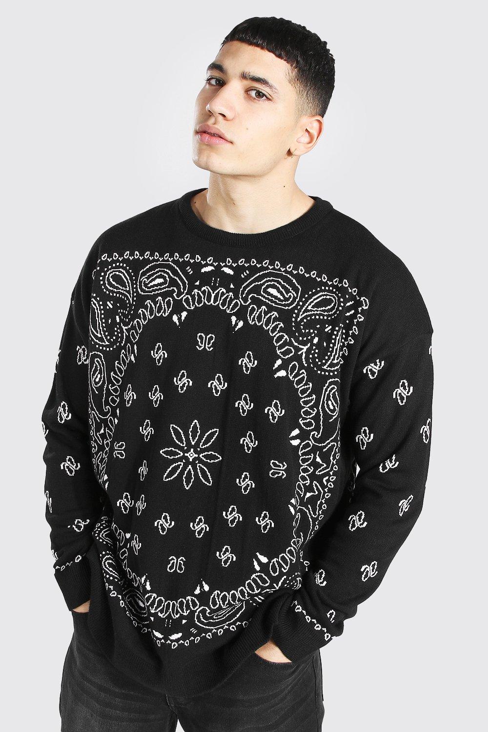crew neck knitted jumper