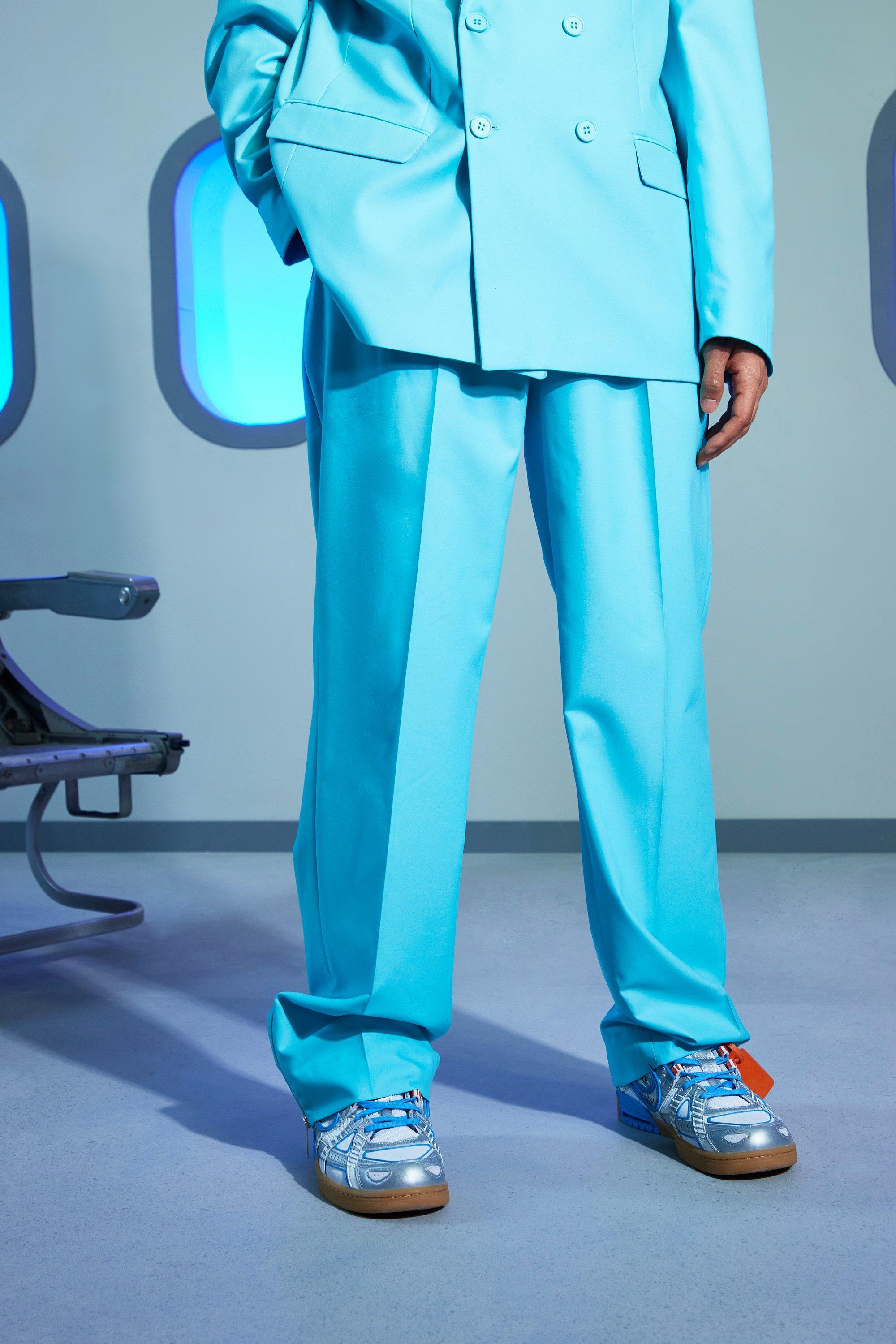 relaxed suit trousers