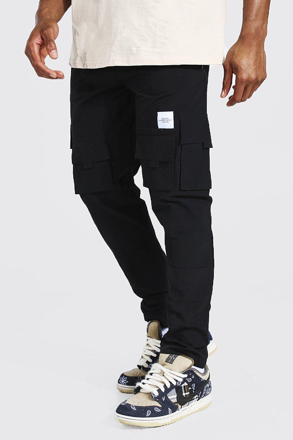 crinkle cargo pants