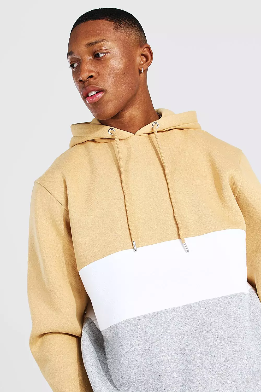 Colour Block Hoodie