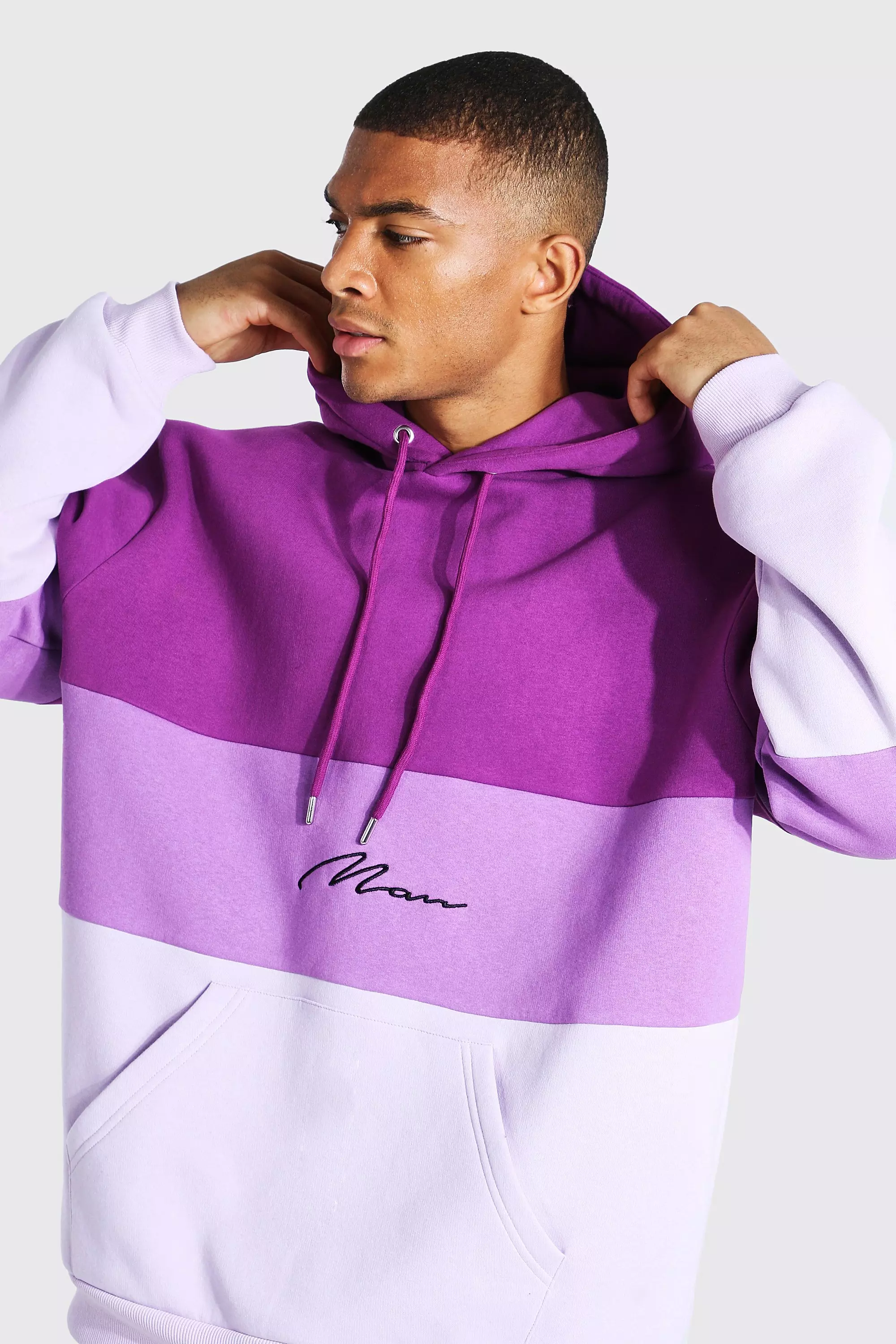 Violet colour hoodie cheap