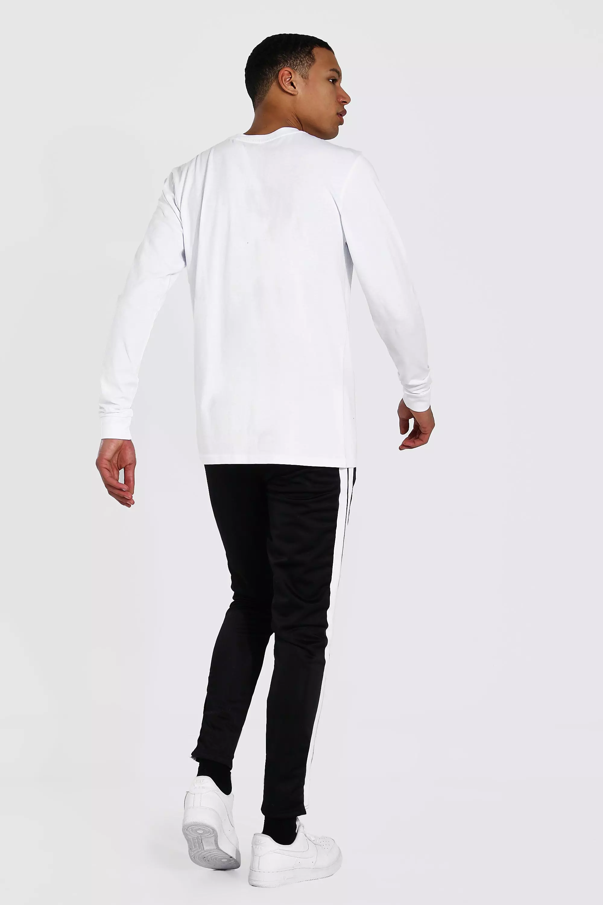 Basic Long Sleeve Crew Neck T-Shirt