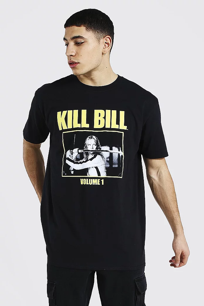 Oversized Kill Bill License T-shirt