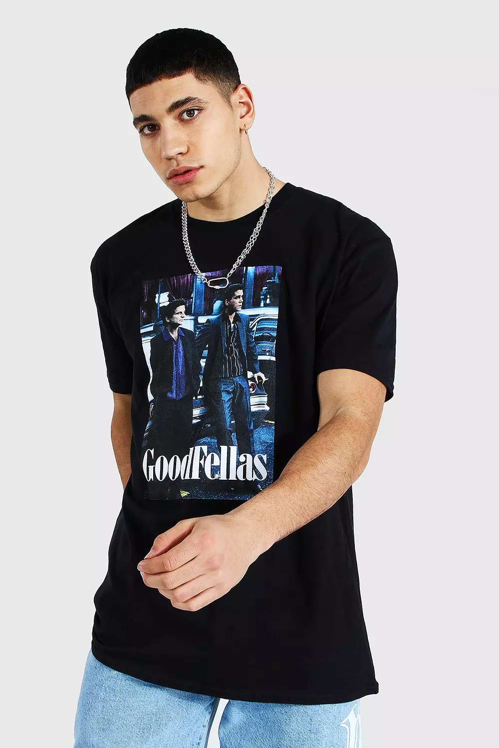 Oversized Good Fellas License T shirt boohooMAN USA