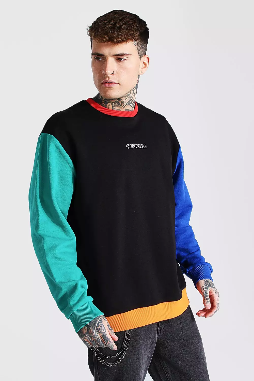 Pullover 2024 colour blocking