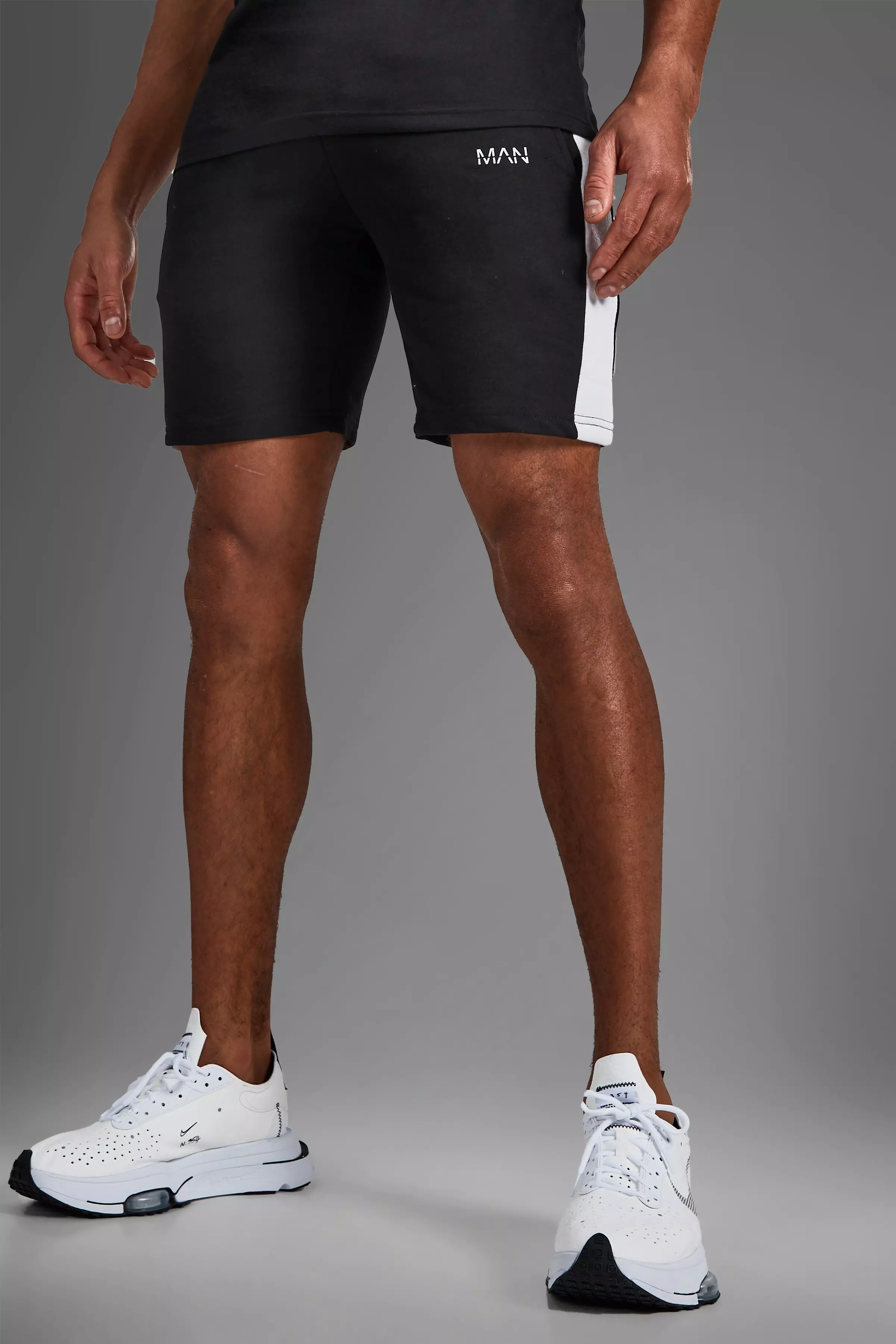 Mid length sale workout shorts