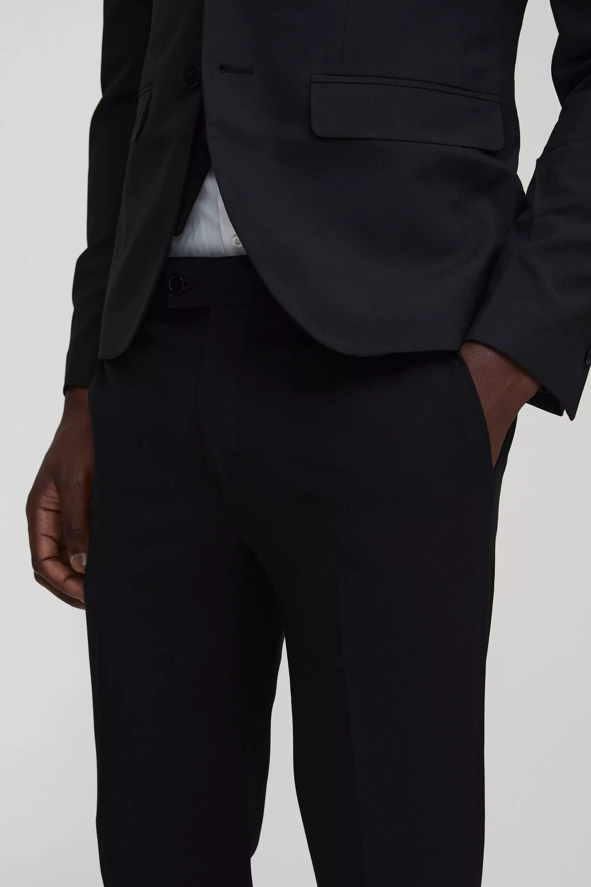 Super Skinny Black Dress Pants