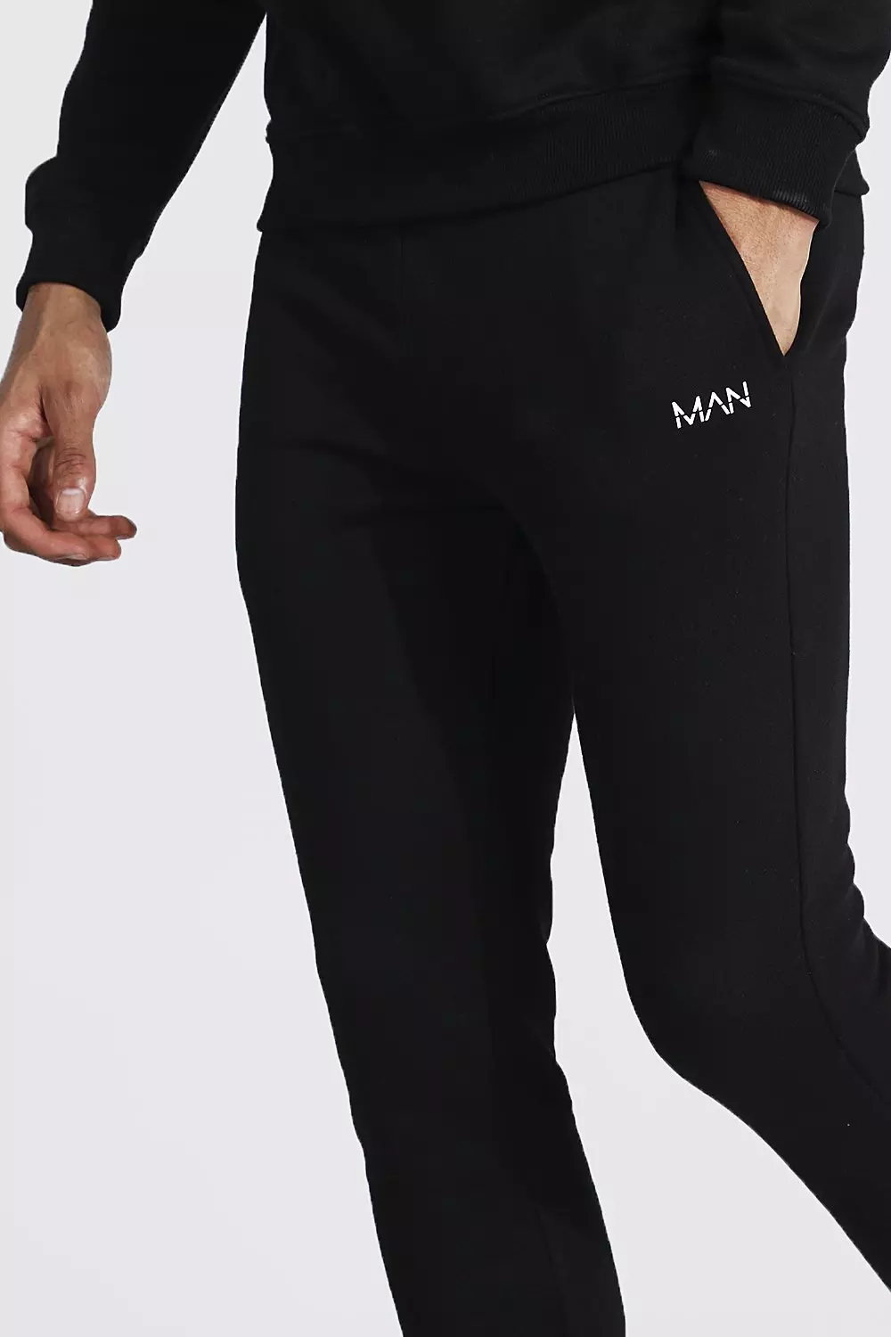 Boohooman skinny fit online joggers