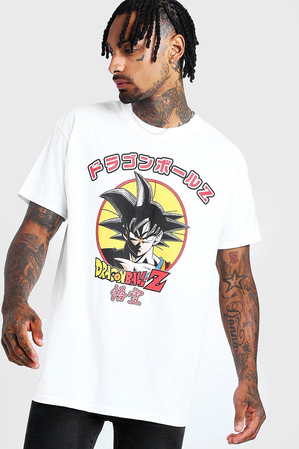 dragon ball z shirt white