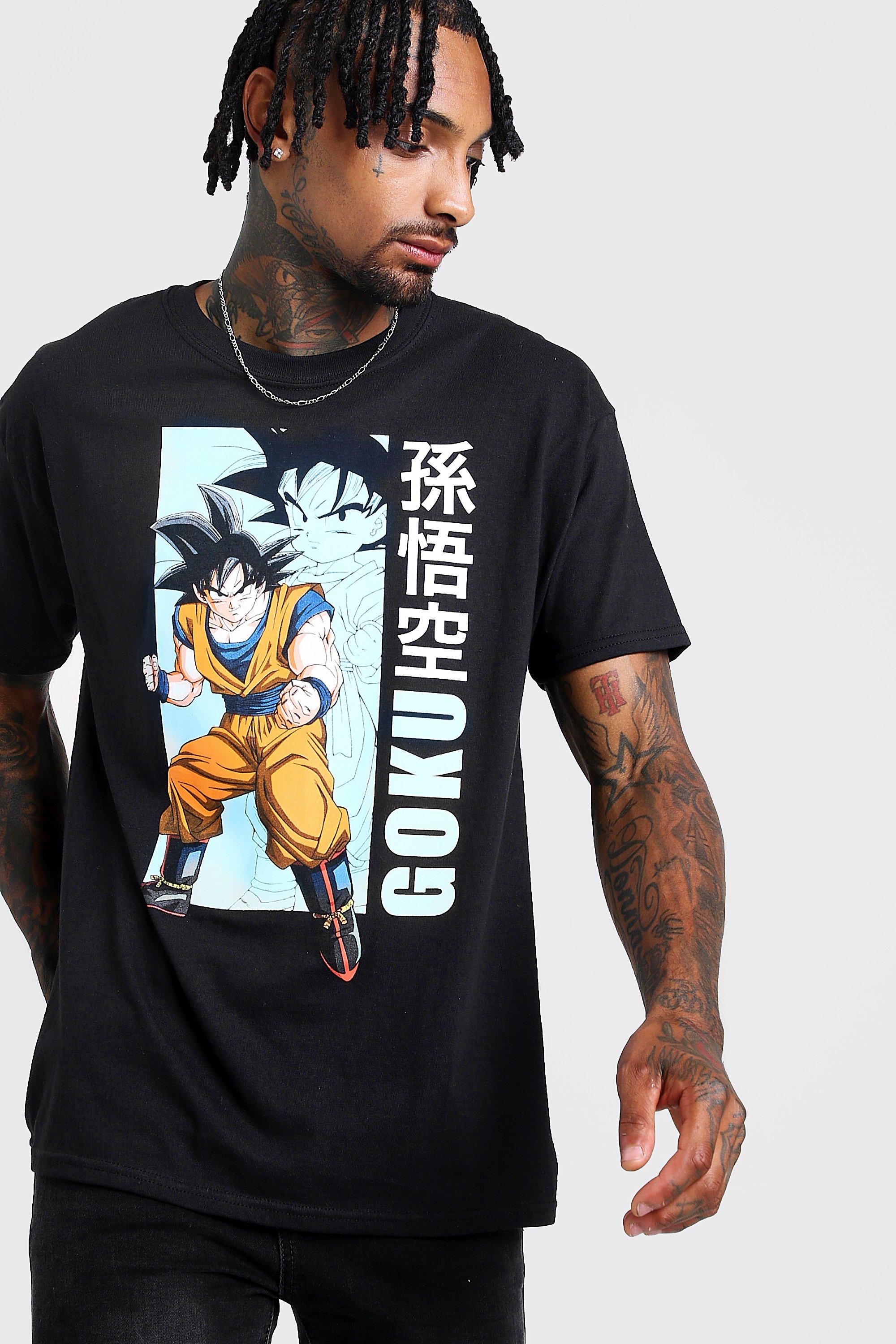 Oversized Dragon Ball Z License T Shirt Boohoo