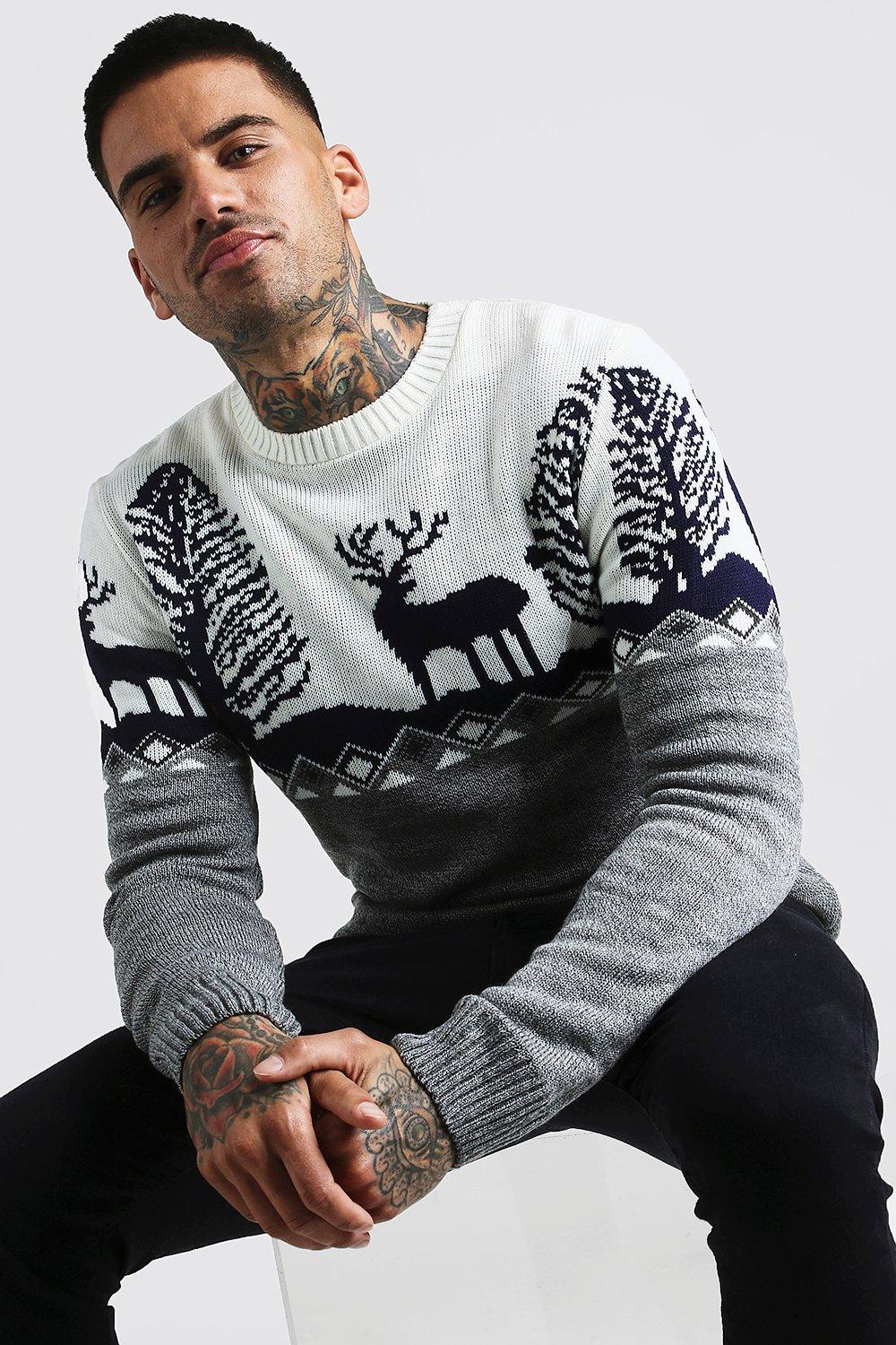 boohooman christmas jumper