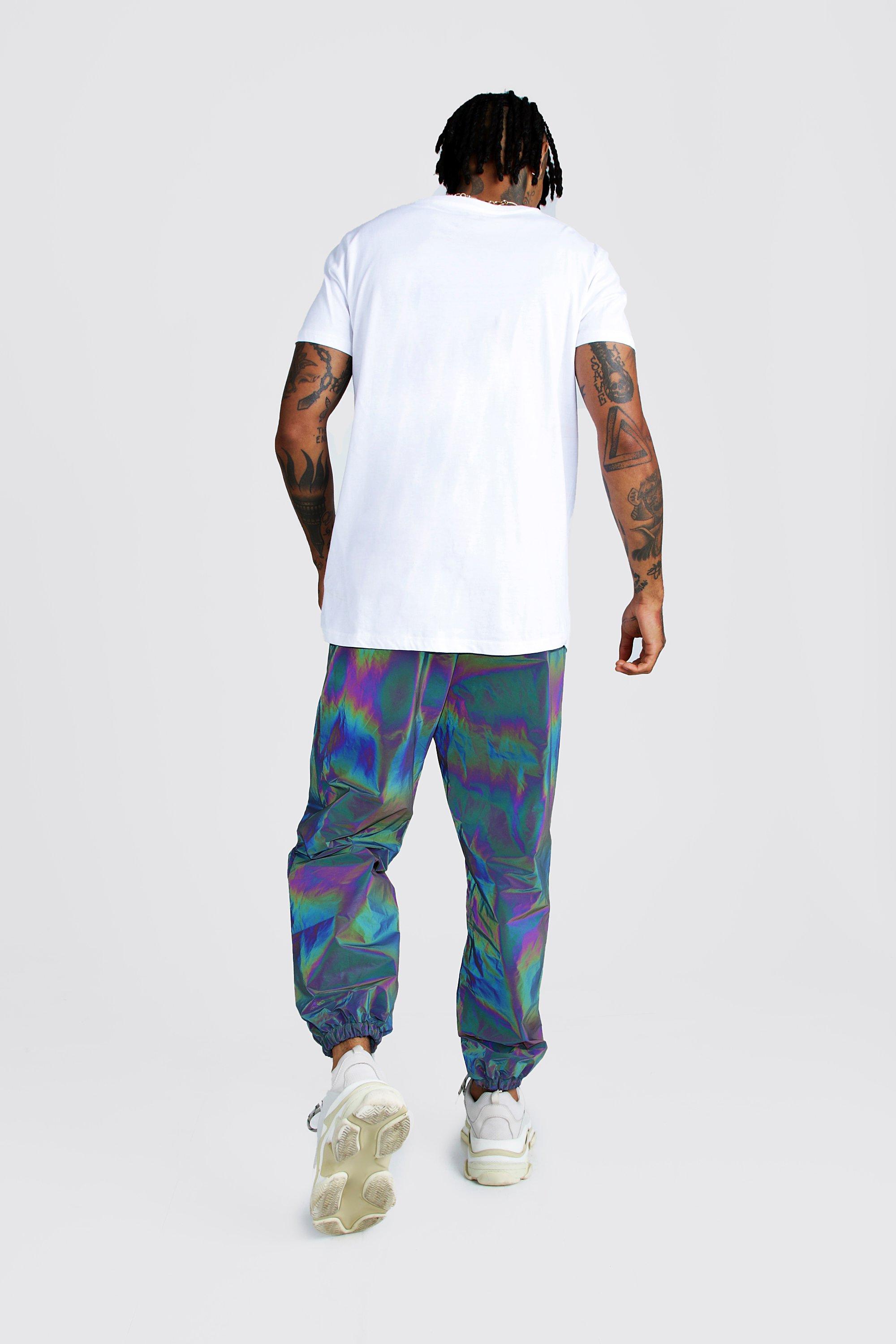 rainbow joggers mens