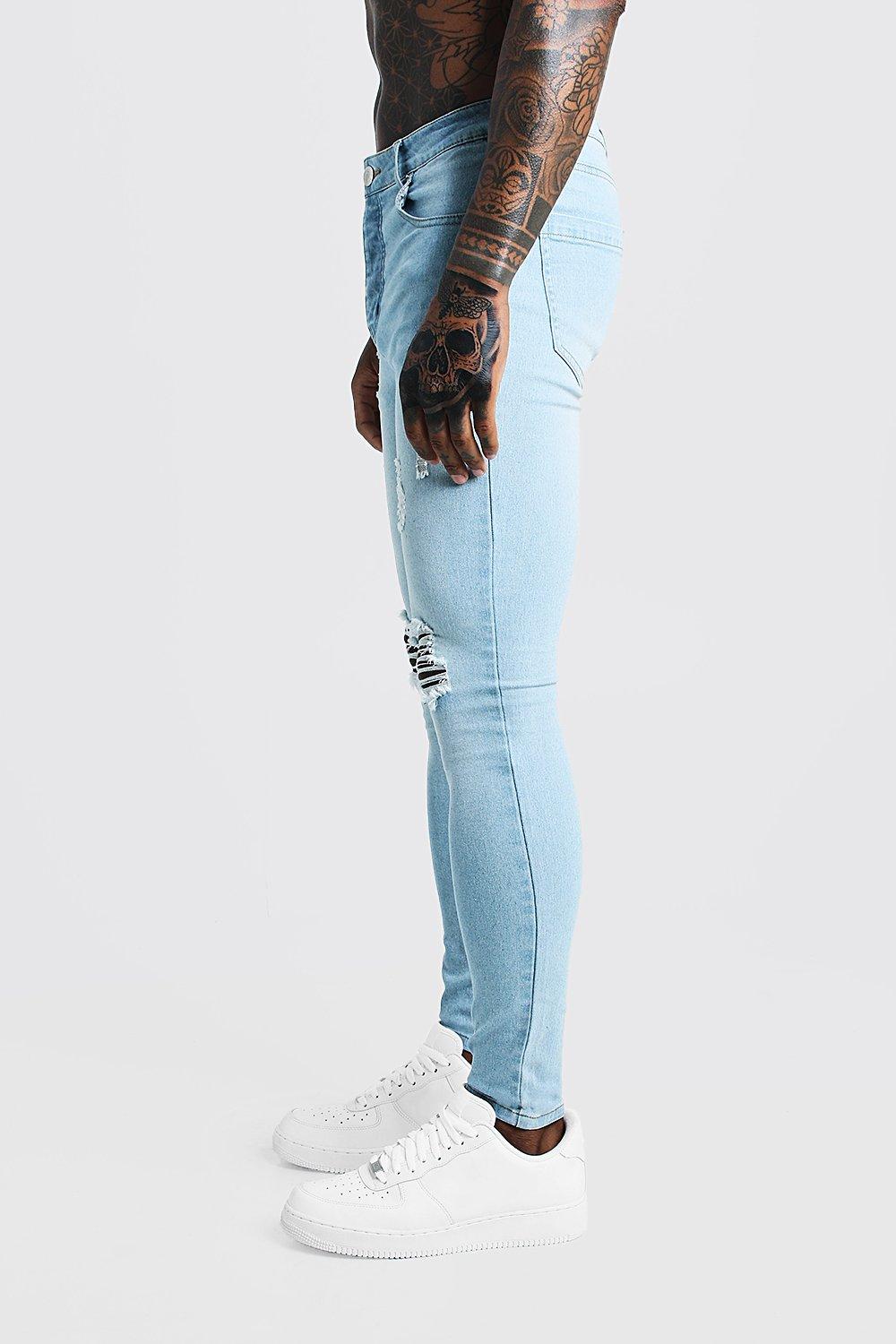 boohooman spray on jeans