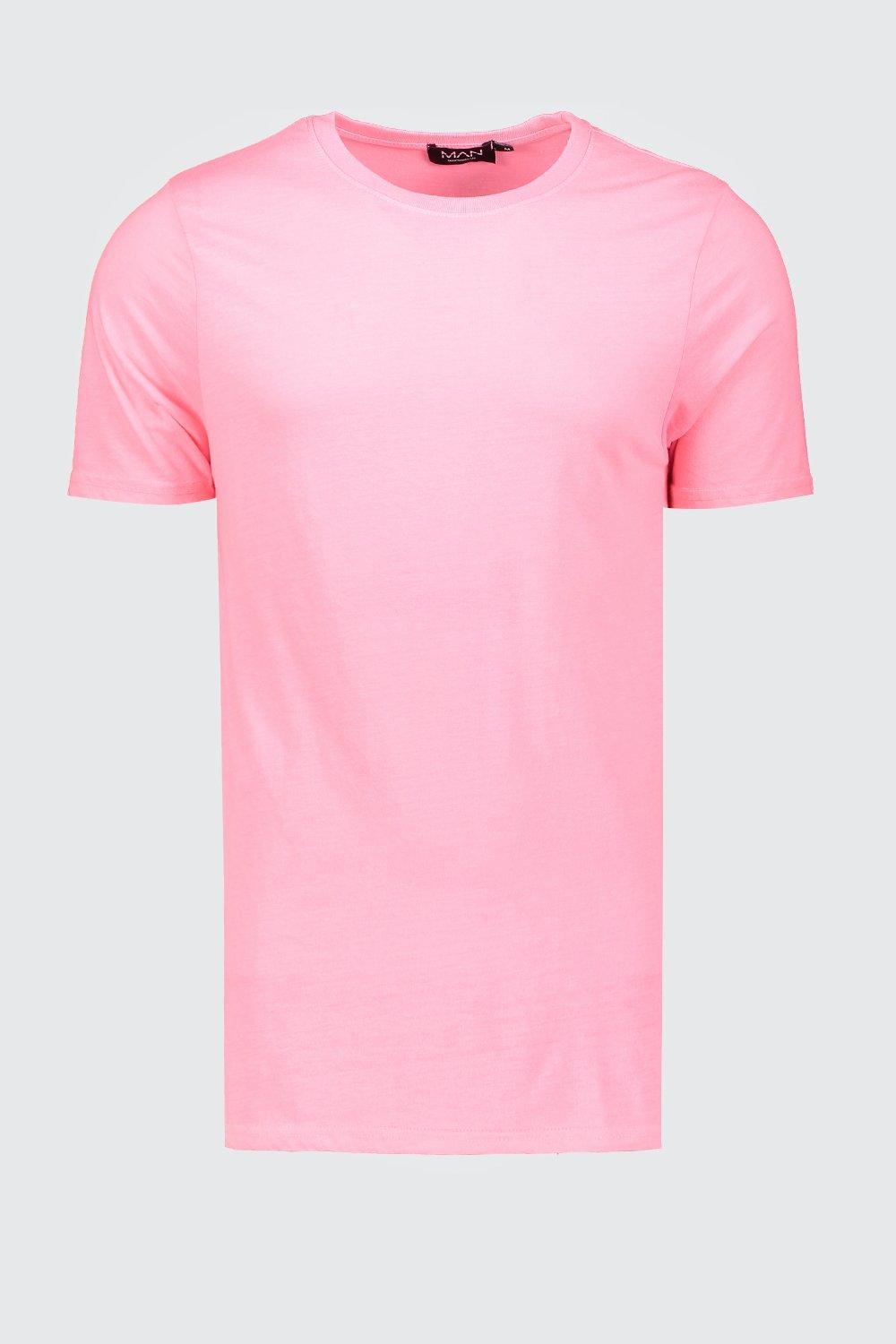 neon pink shirt