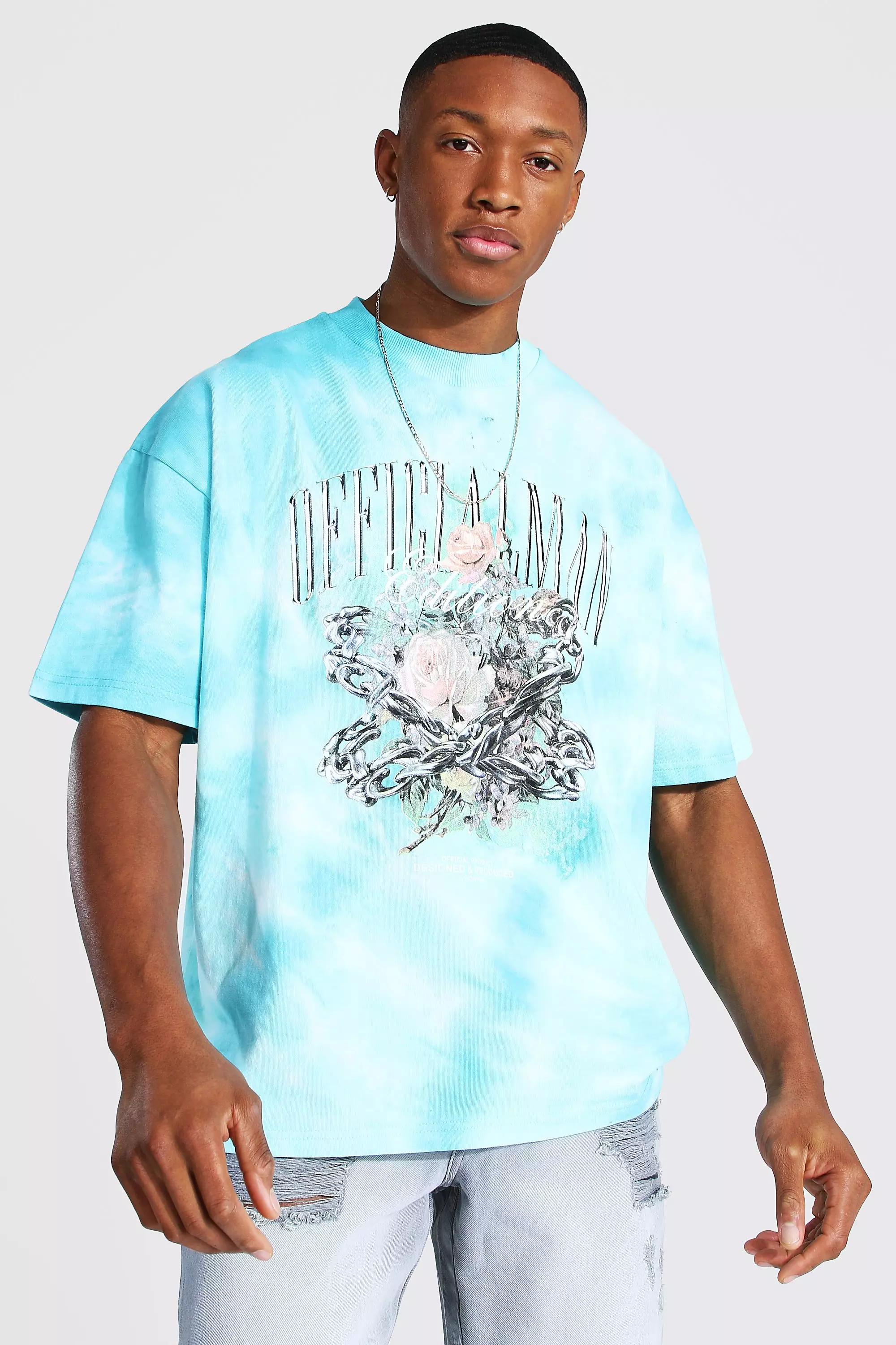 Oversized tie-dye t-shirt