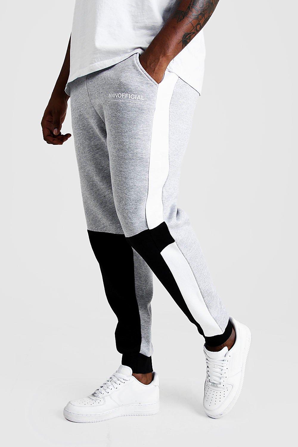 grey boohooman joggers