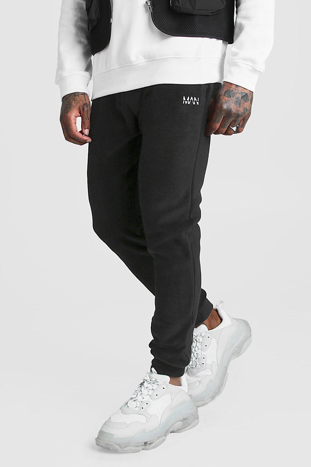slim fit fleece joggers
