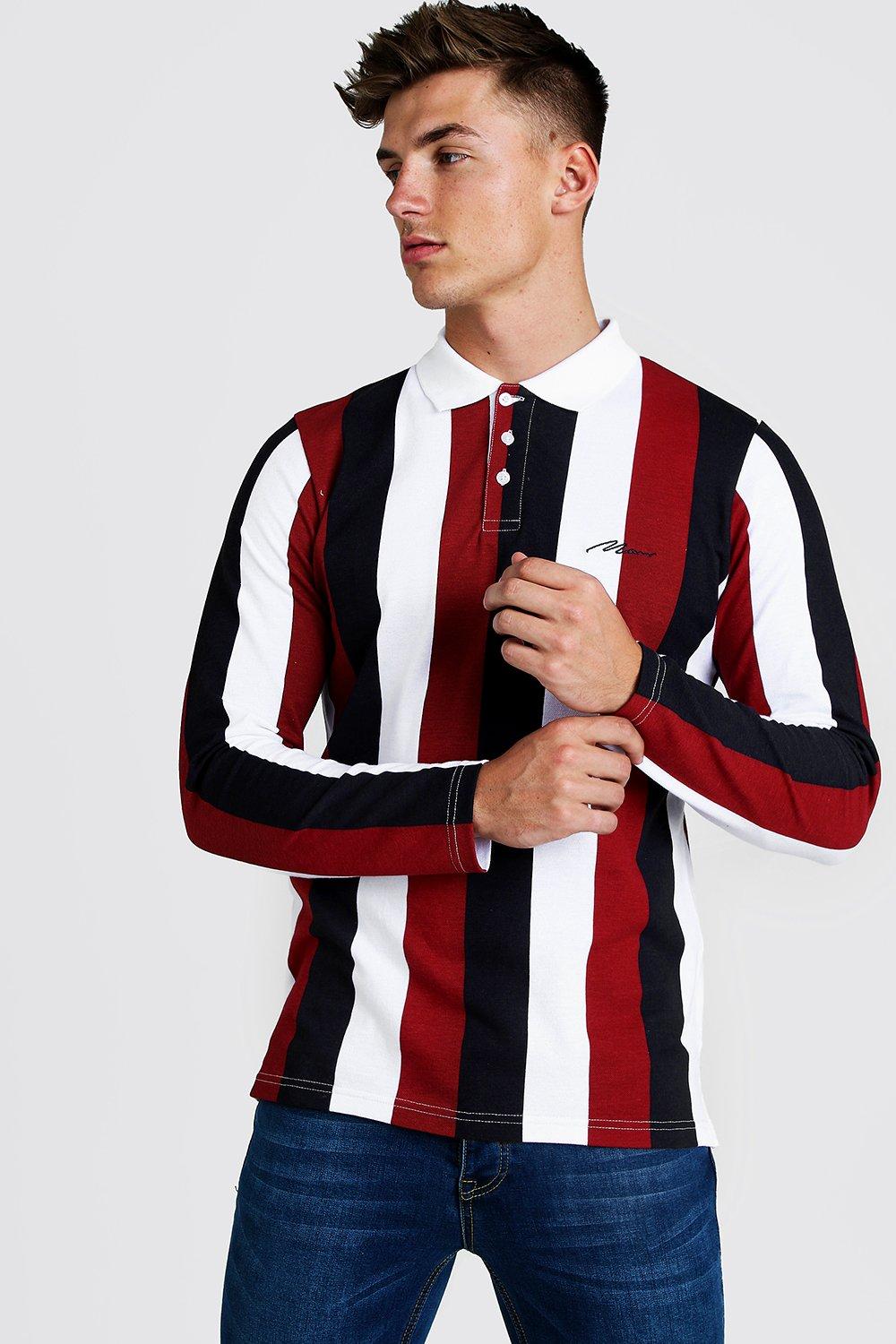 polo long sleeves outfit