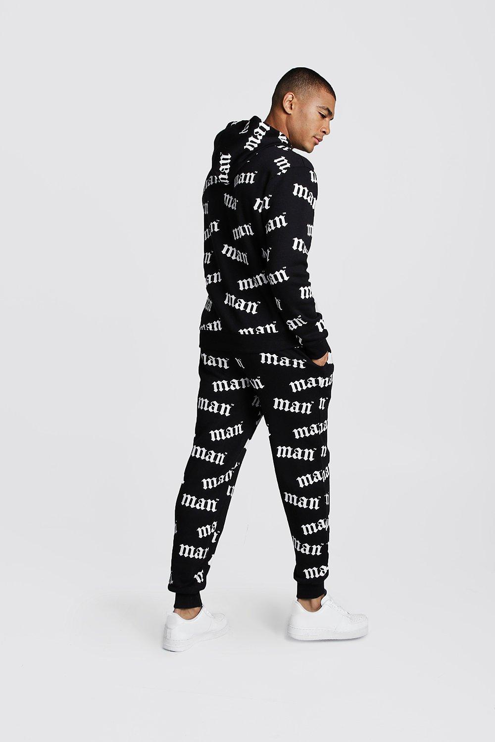 boohooman sweat suit