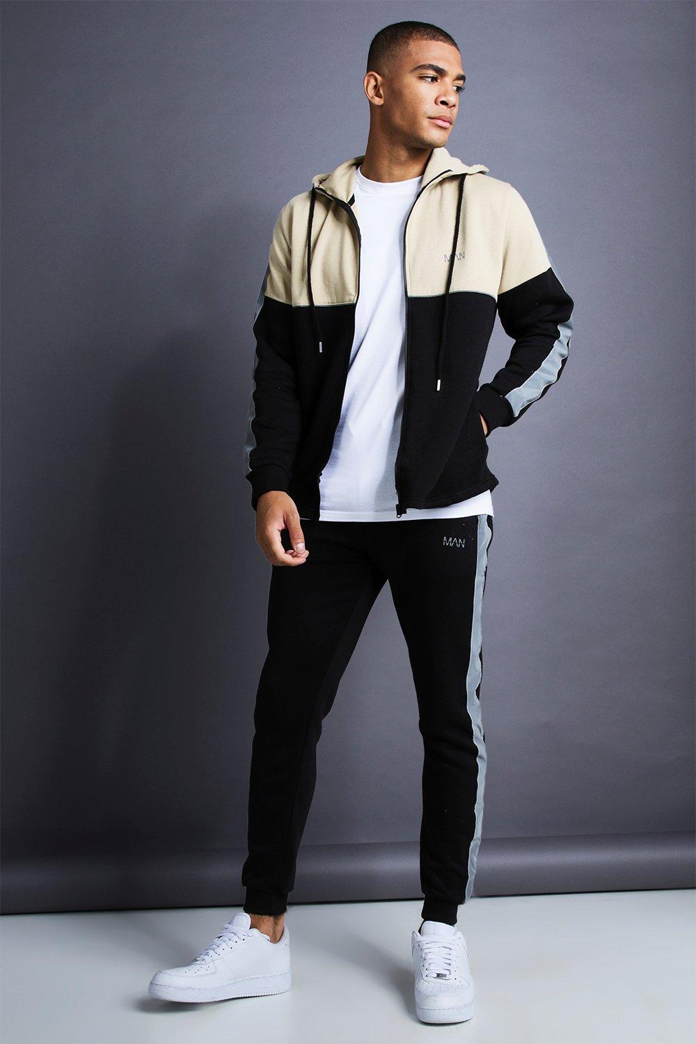 reflective tracksuit men