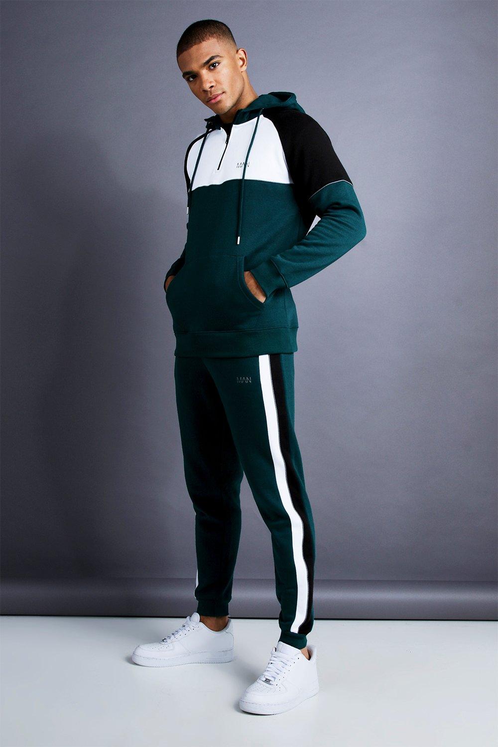 boohooman track pants
