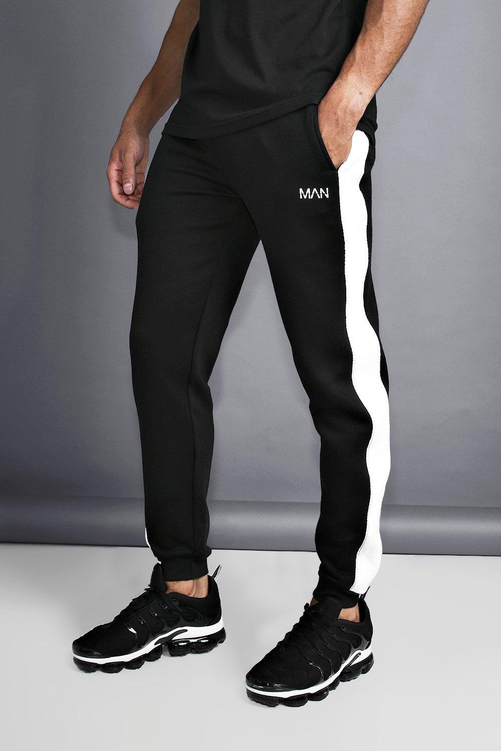 men in tight joggers