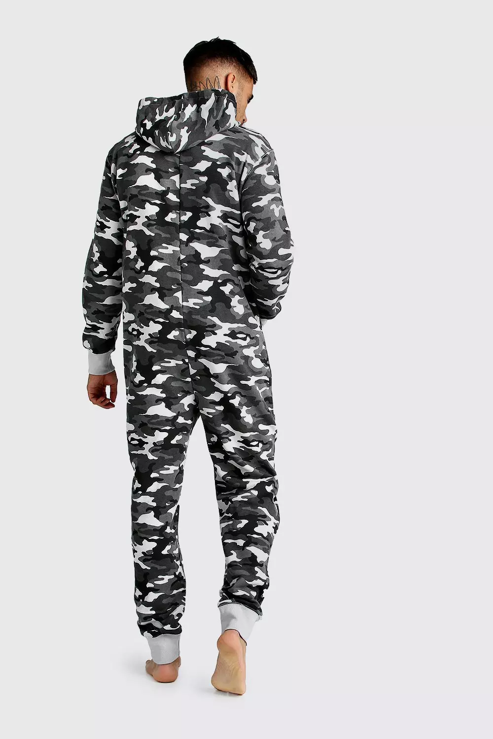 Blauwe plek constante uitspraak Camo Onesie | boohooMAN