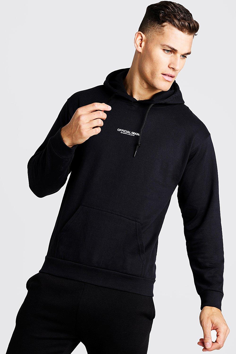 Official MAN Print OTH Hoodie | Boohoo