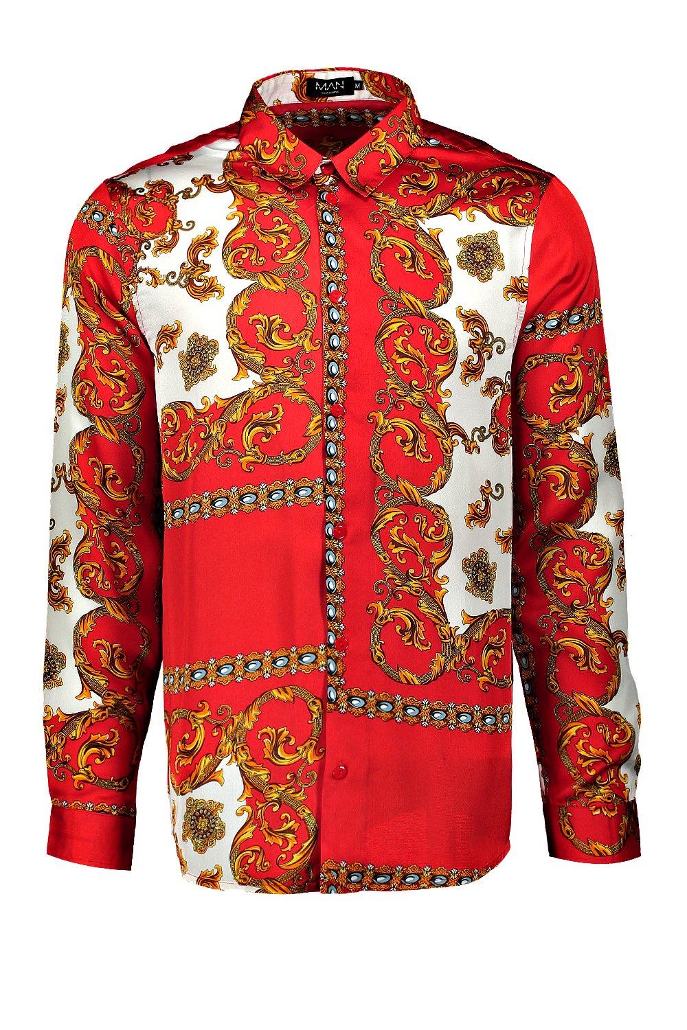 baroque long sleeve shirt