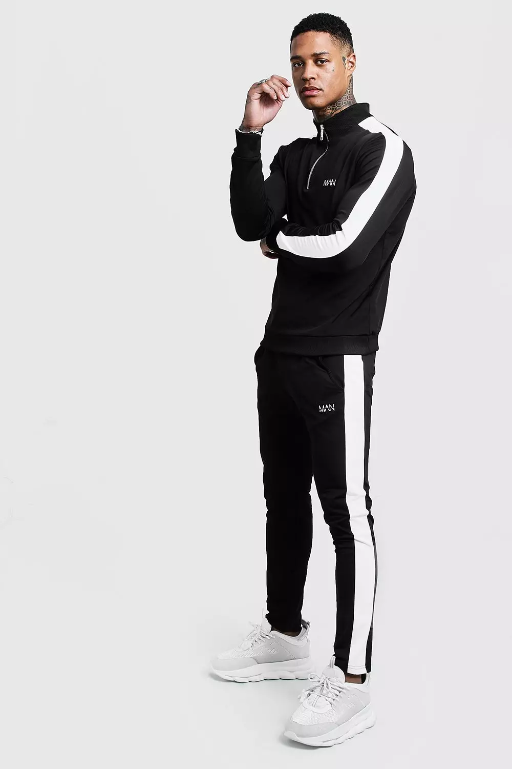 Tracksuit boohooman best sale