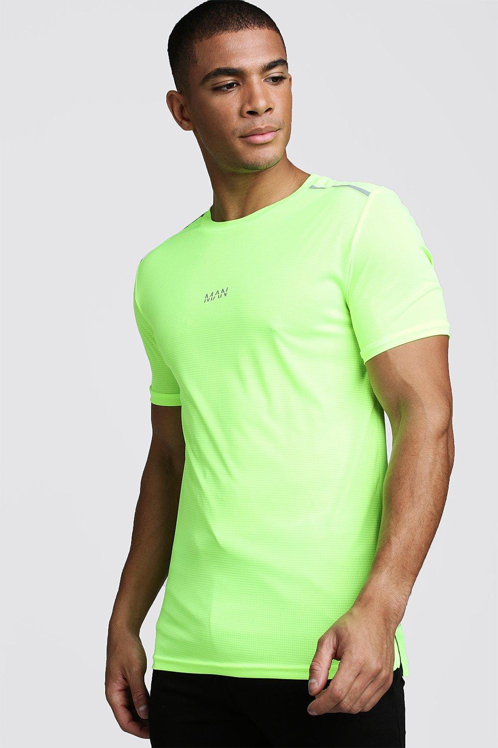 neon t shirt mens