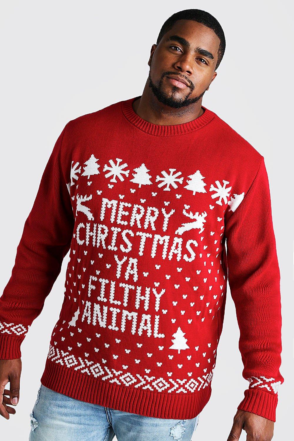 tall christmas jumper