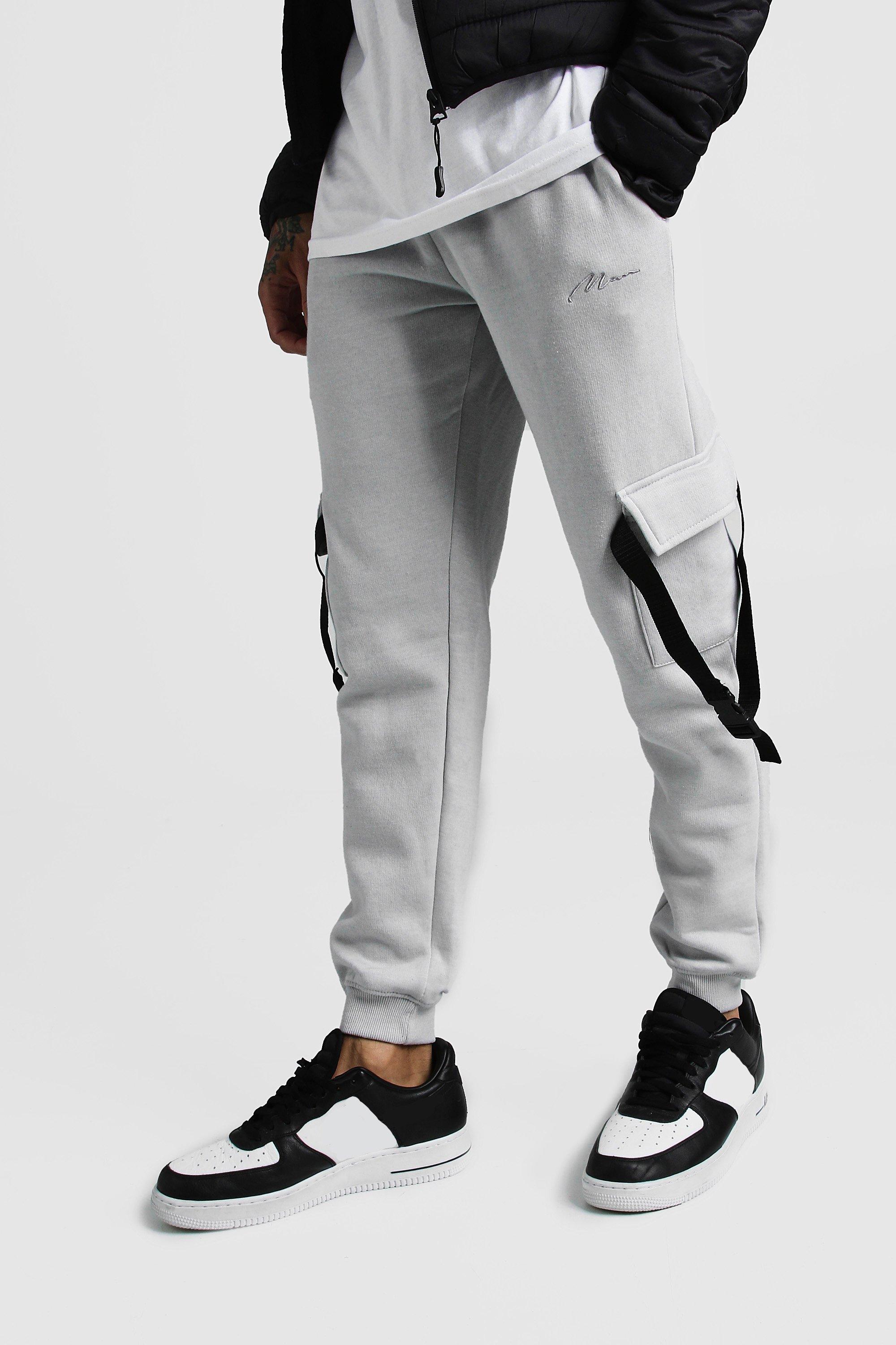 slim fit cargo joggers