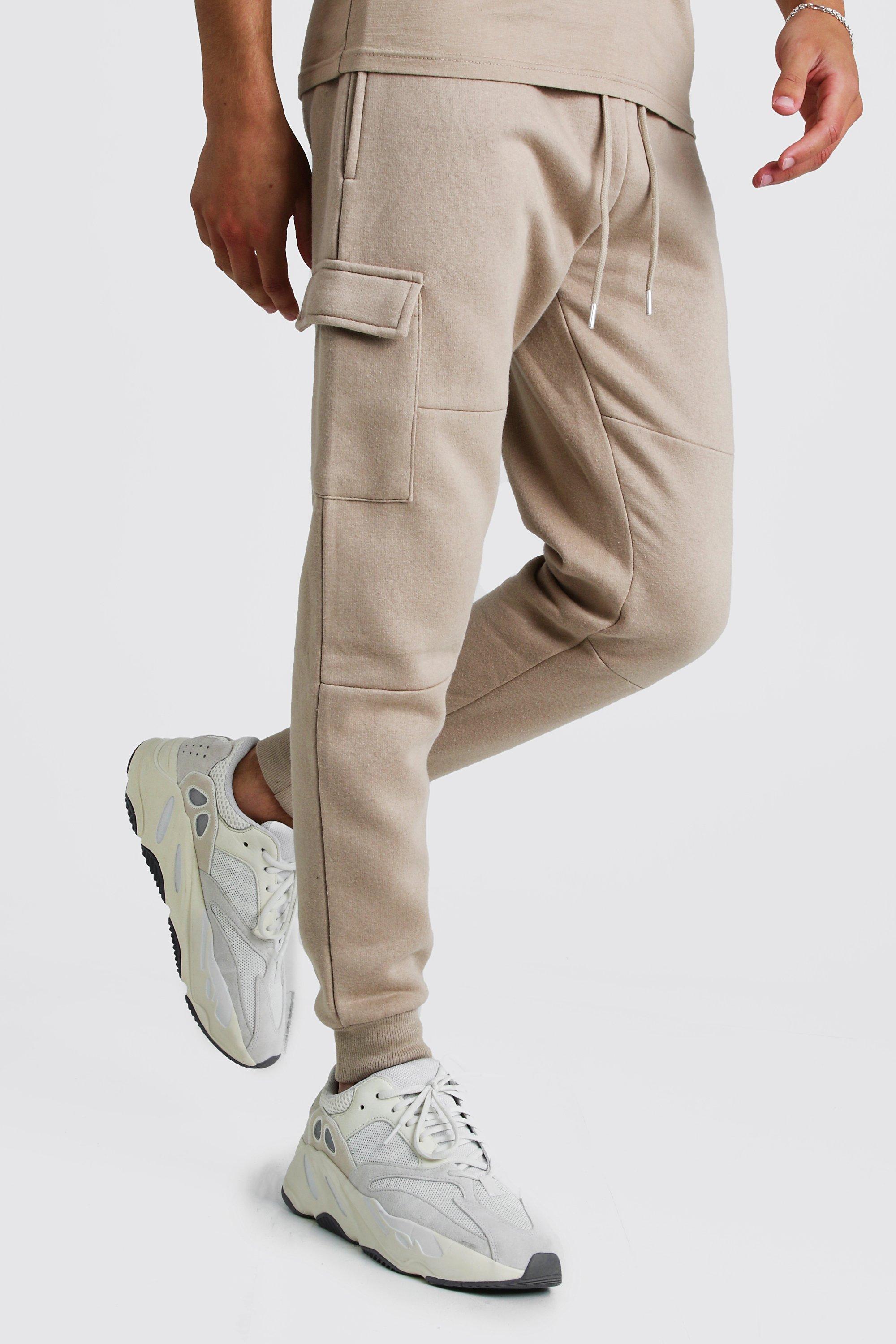 slim fit cargo joggers