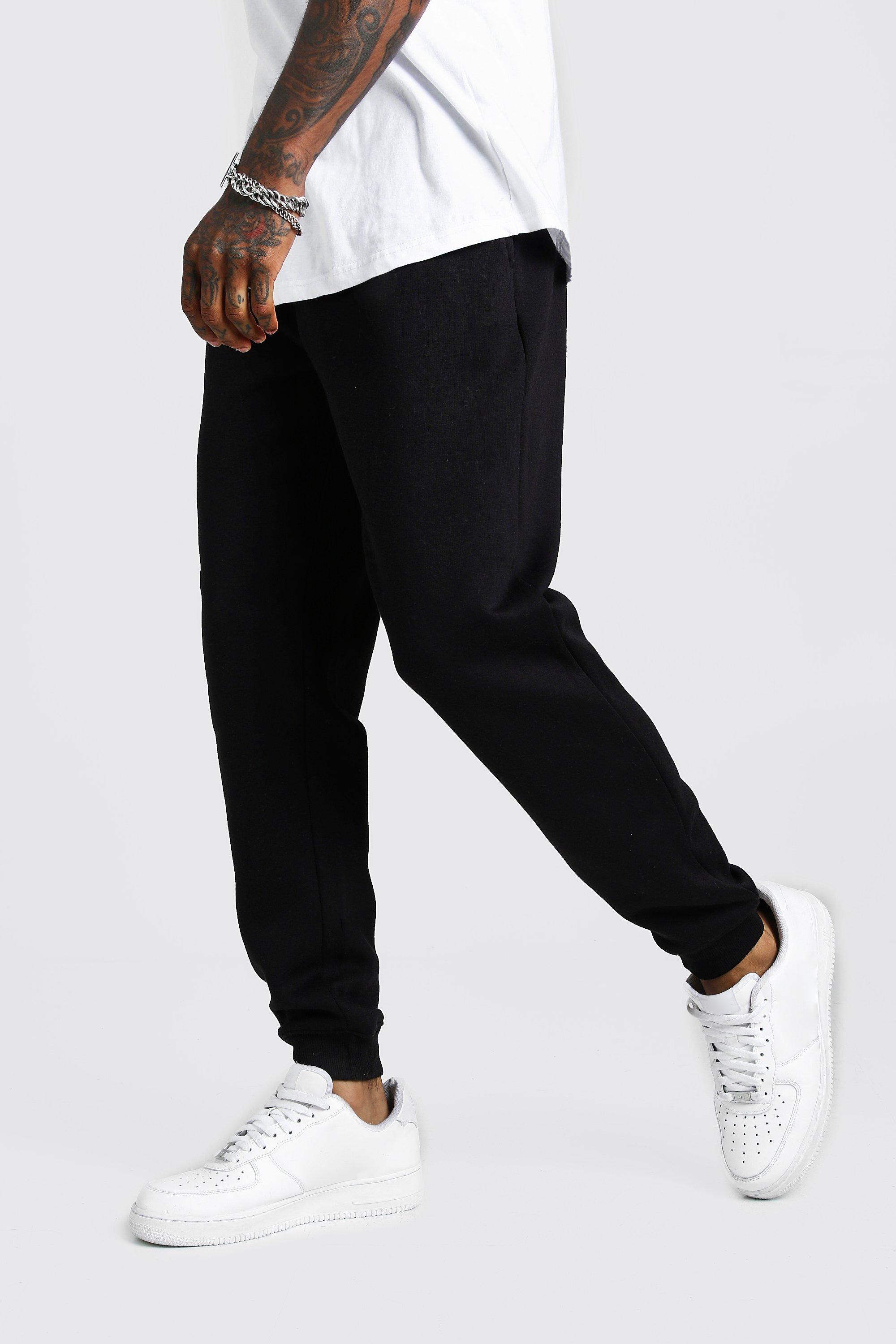 black loose joggers