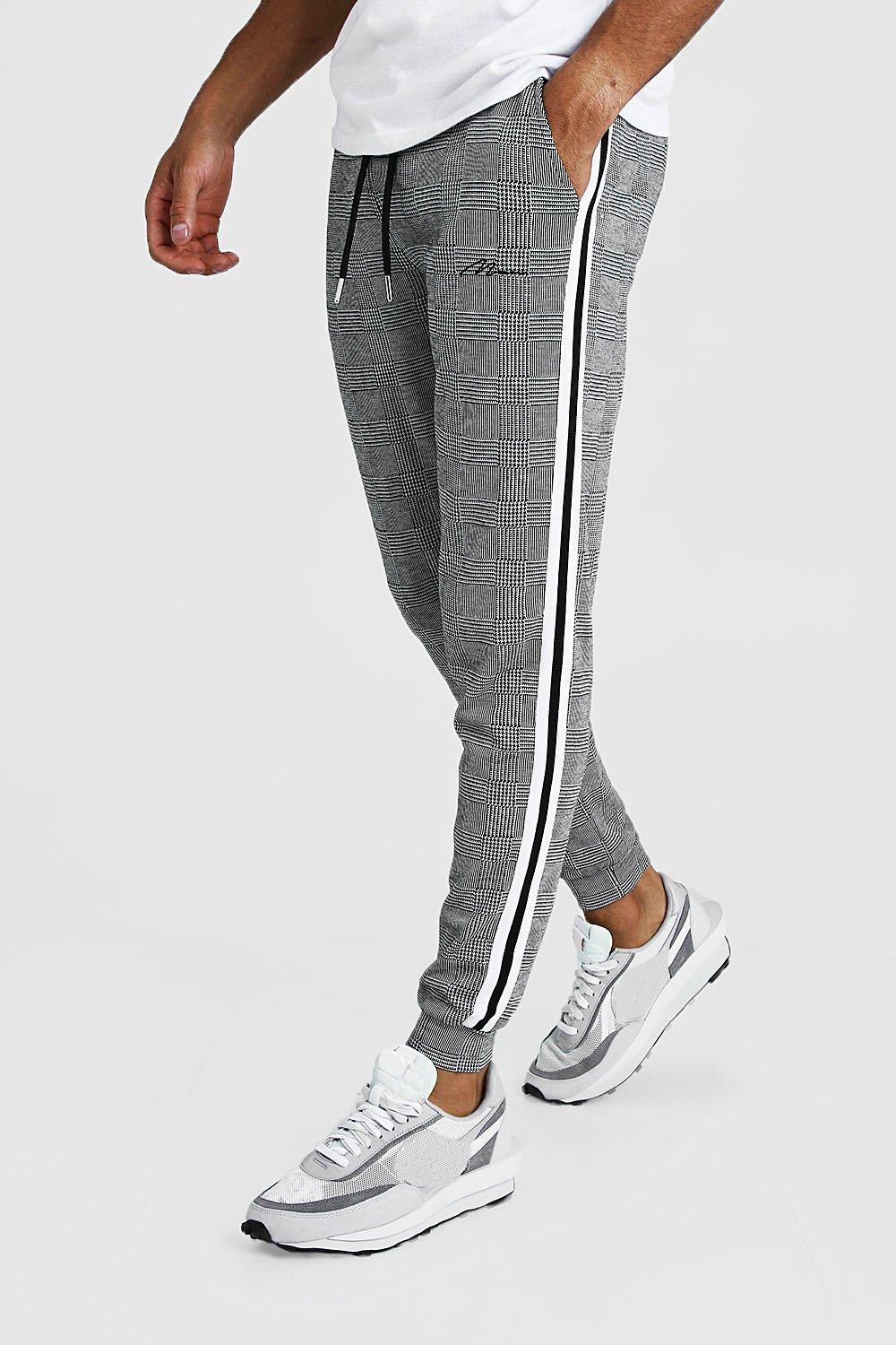 

Фирменные джоггеры MAN из жаккарда с манжетами, Grey