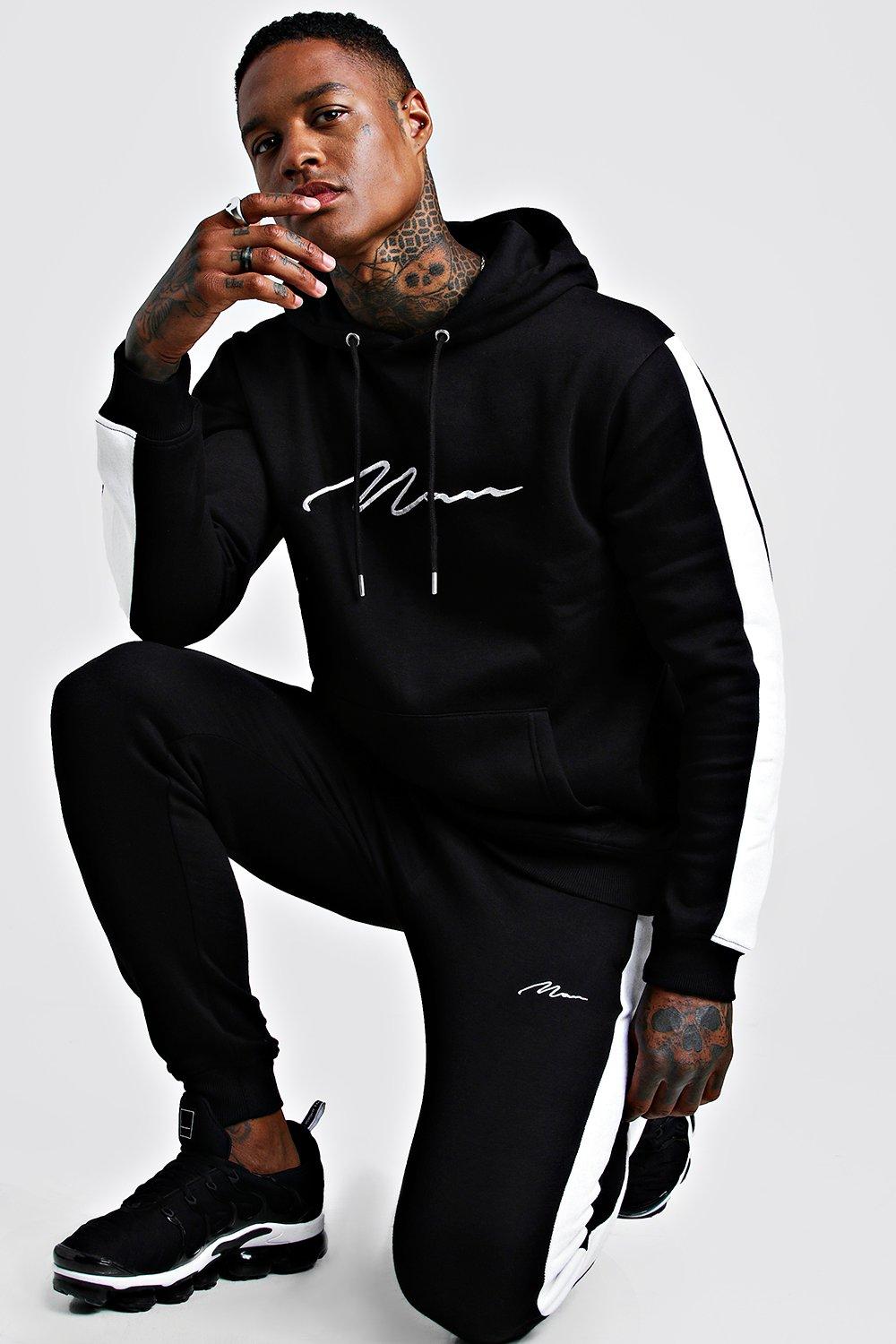 boohooman mens tracksuits